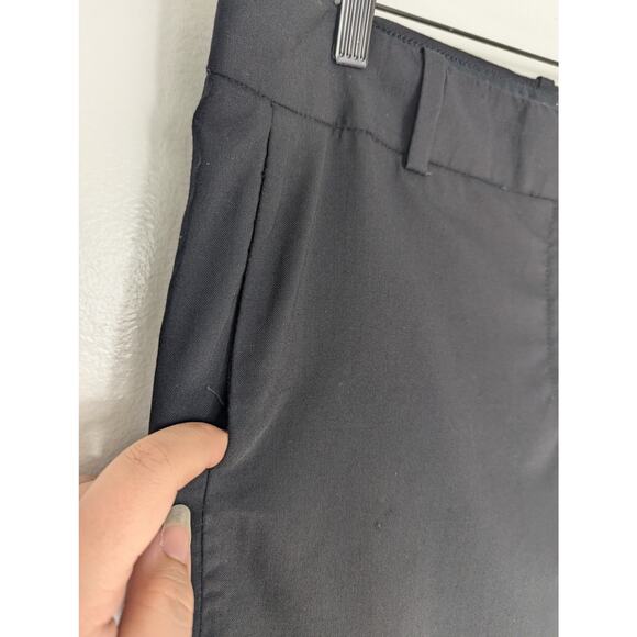 J. Crew Black Wool Blend Bootcut Dress Pant - Picture 2 of 7